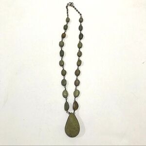 Real river natural rocks hand made necklace shocker